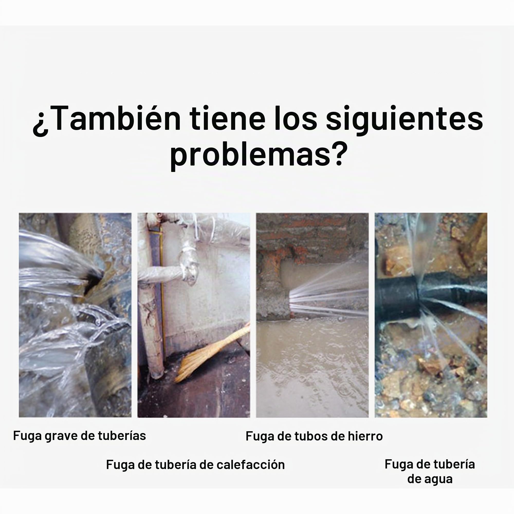 Detector De Fuga De Agua Subterráneo Ajustable con Pantalla Digital: Sensor De Fuga De Tubería Profesional para Tuberías De Agua Interior/Exterior, Calefacción De Piso Y Fugas De Piscina