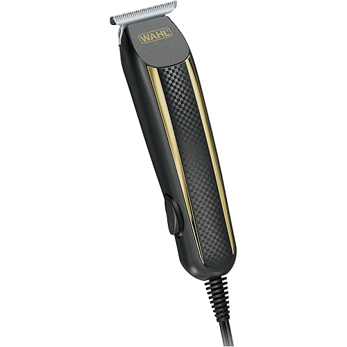 Wahl Edge Pro Bump Free Corded Beard Trimmer for Men Touch Up Trimmer & Grooming Detailer Kit – Perfect for Edging Beards, Mustaches, Hair, & Stubble, – Model 9686-300