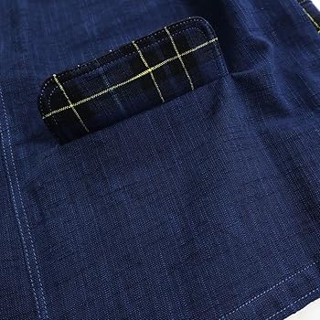 Amazon | 儀右ヱ門 ギエモン ぎえもん 久留米絣 ベスト Y6011 日本製