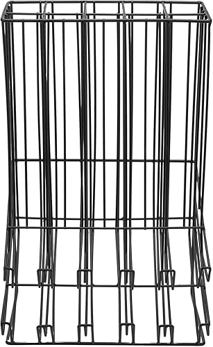 Miniatura 3 de MyGift Soporte para pelotas de golf de capacidad para 90  Dispensador de estante de exhibición miniatura de metal negro para pelotas de golf