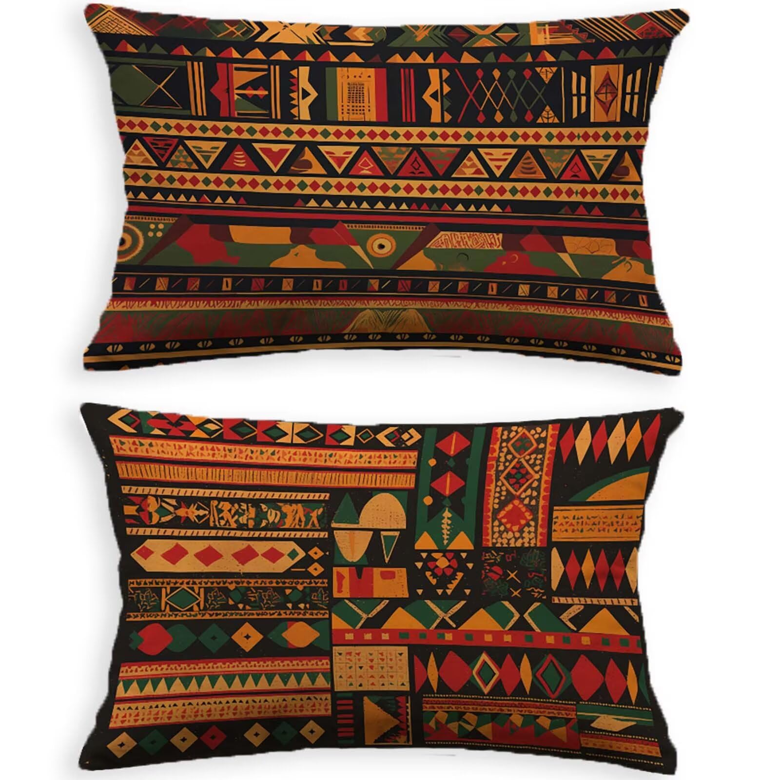 Housses de coussin imperméables 60x80cm contre la décoloration soleil et pluie