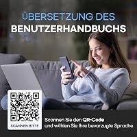 HuBDIC szemmasszírozó melegítő és hűtő funkcióval, 3D légpárnás vibrációs masszázs sötét karikákra 7