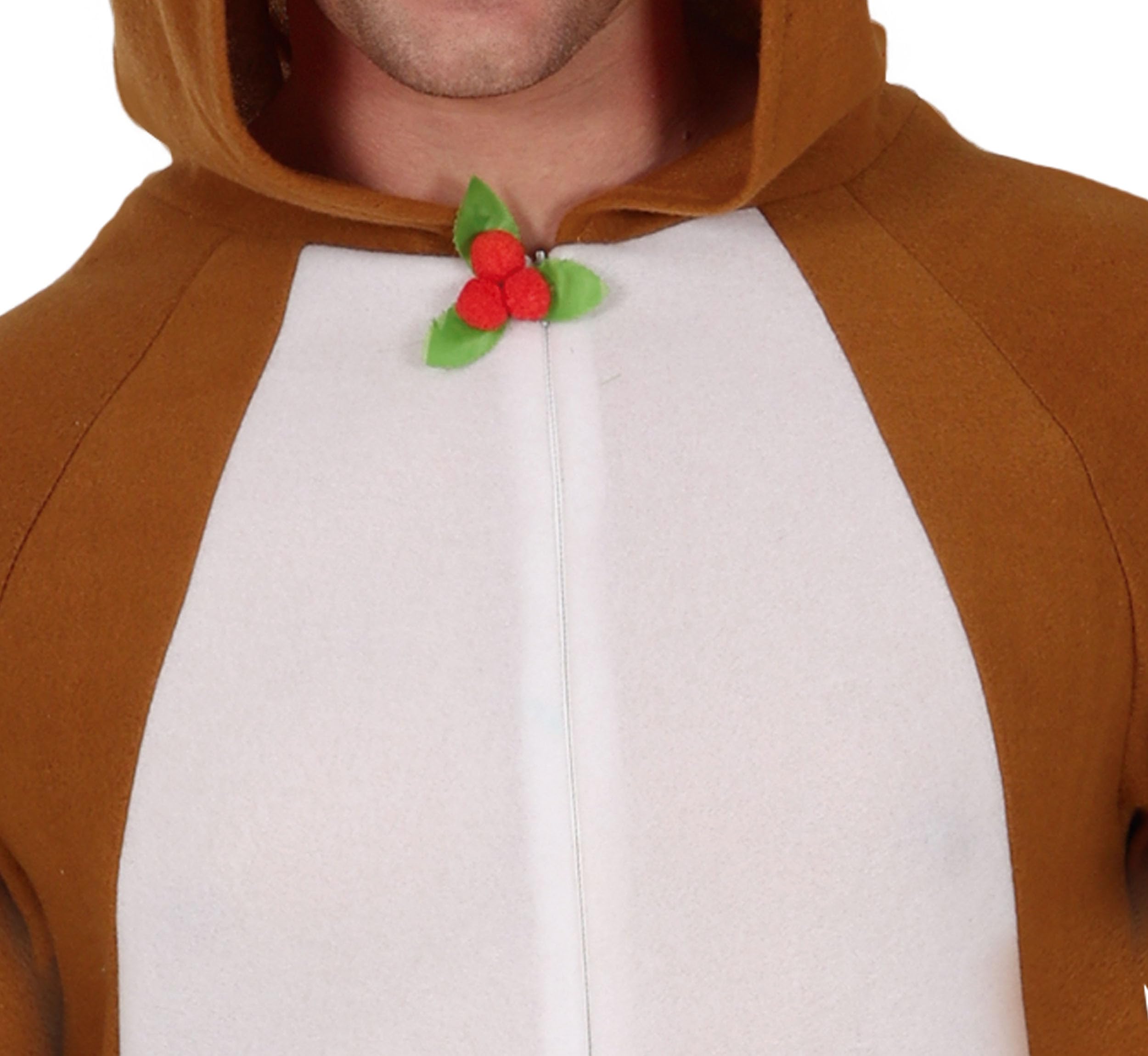 Disfraz de Reno para Hombre - Mono de Dormir con Capucha - Disfraces Navideños, Carnaval, Fiestas de Animales, Mascaradas, Celebraciones