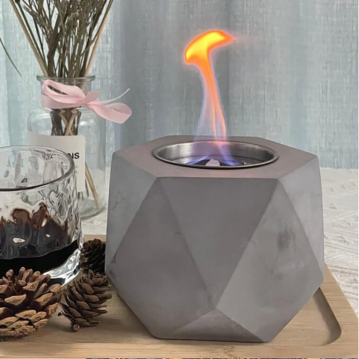 Tabletop Fire Pit Bowl Fireplace, Table Top Firepit