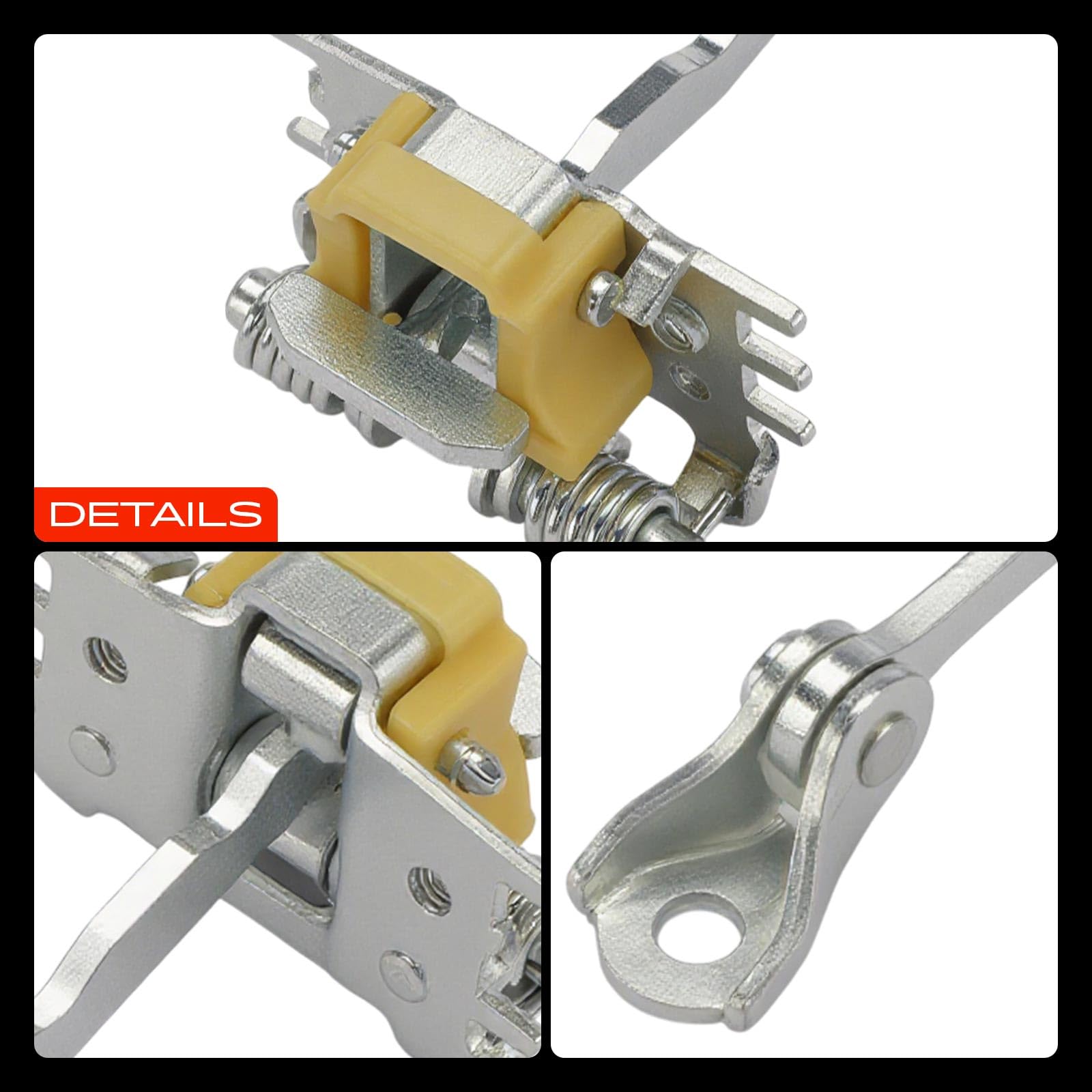Frankberg 2x Türfeststeller Türfangband Vorne Kompatibel mit Espace IV JK0/1 1.9 dCi 2.0 dCi 2.0 2.2 dCi 2.0 Turbo 3.0 dCi 3.5 V6 2002-2015 MPV Replace# V461072
