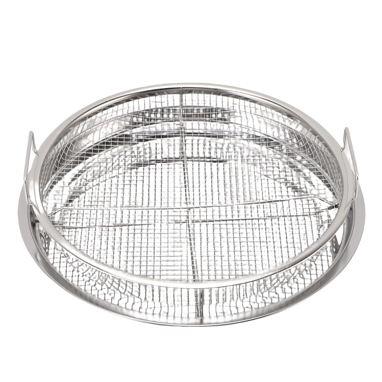 Bewinner Cestello Porta Croccante in Acciaio Inossidabile per Forno, 30cm