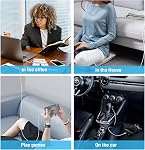 USB C to USB C Cable 6.6FT, 3-Pack, 60W Fast Charging Type-C Charger Cord,for iPhone 15/16/17 Series, iPad Pro/Air, MacBook, Samsung Galaxy, Pixel,White