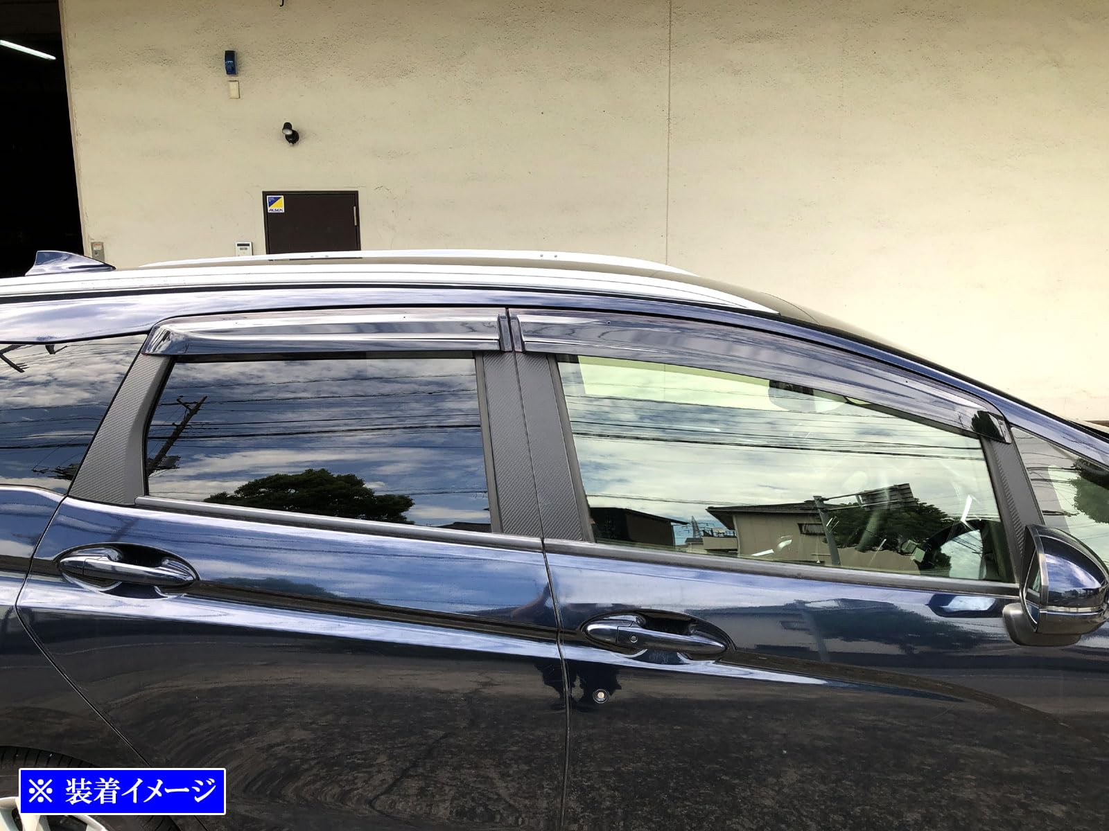 ドアバイザー Amazon | BRIGHTZ シャトル GK GP サイドドアバイザー 【 INJ－V－136