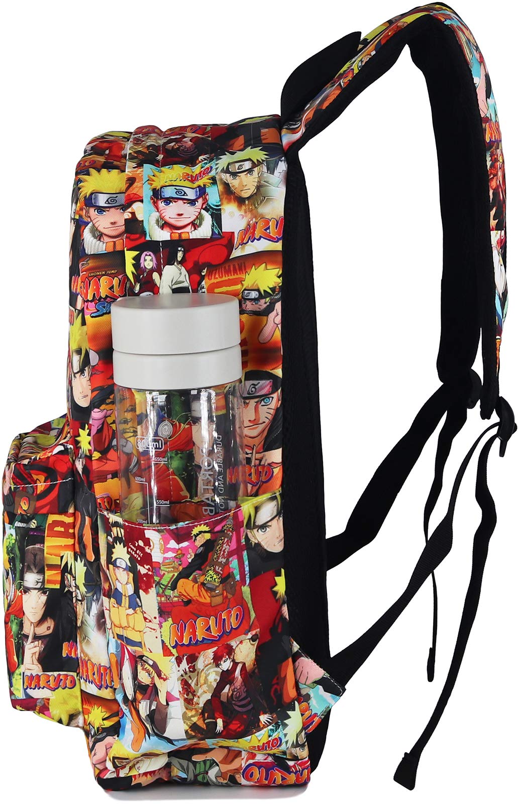Roffatide Anime Mochila para Portátil Mochila Escolar de Dibujos Animados Mochila Impresa