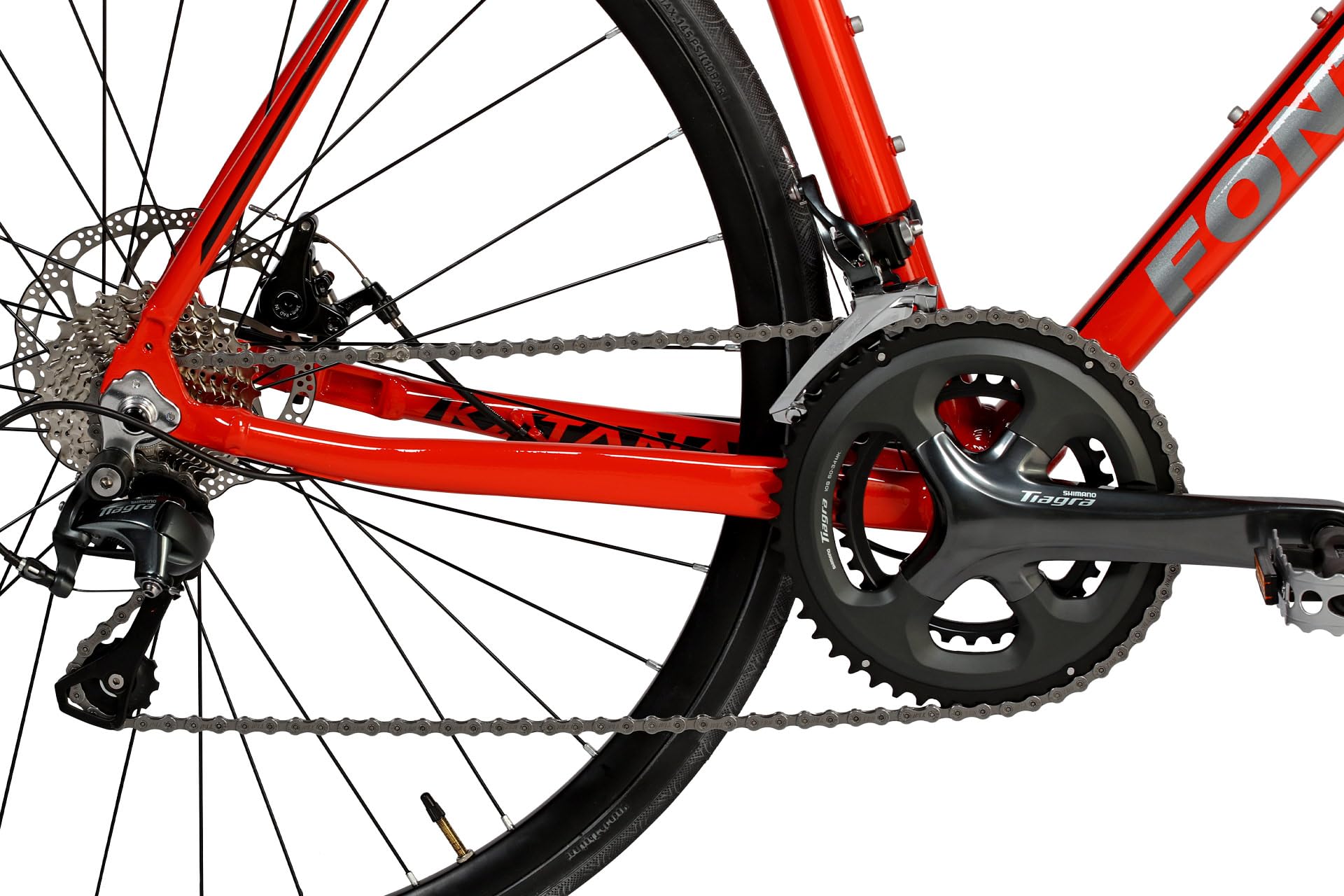 FONDRIEST Katana Disc Brake, Bicicletta Unisex Adulto