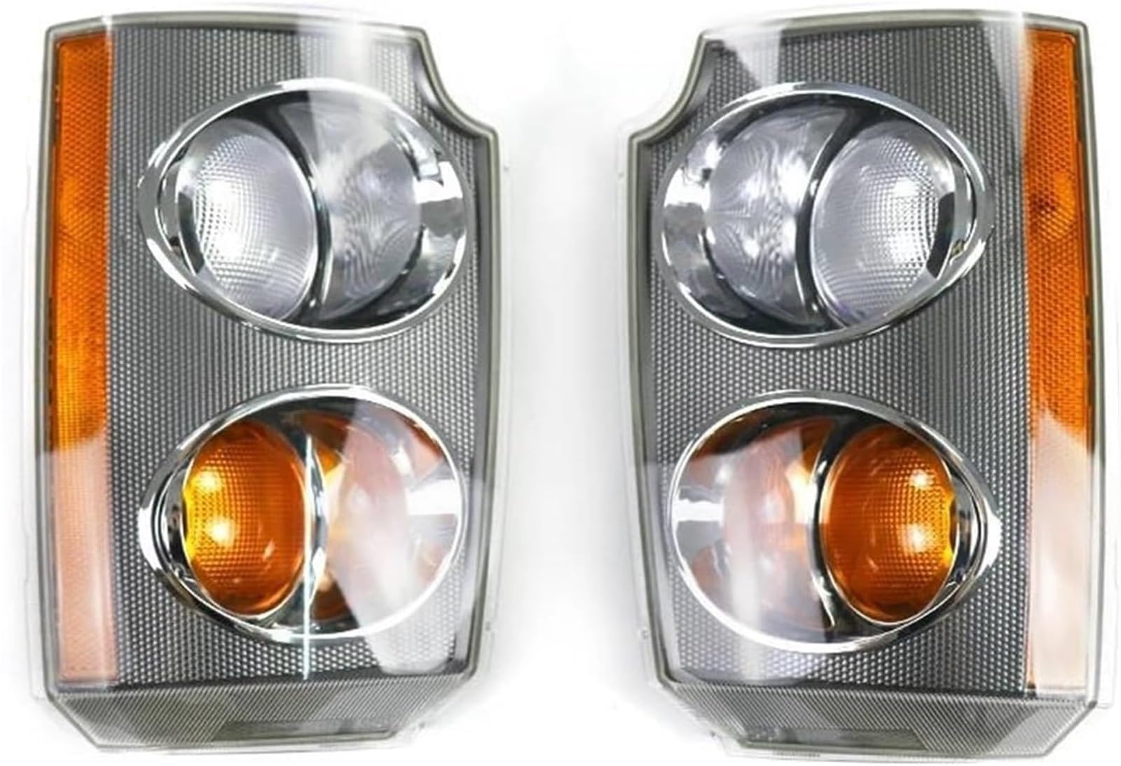 Fari dell'auto 1 coppia per Land per range per rover L322 2003-2005 Indicatore di direzione anteriore per auto Parcheggio per segnale