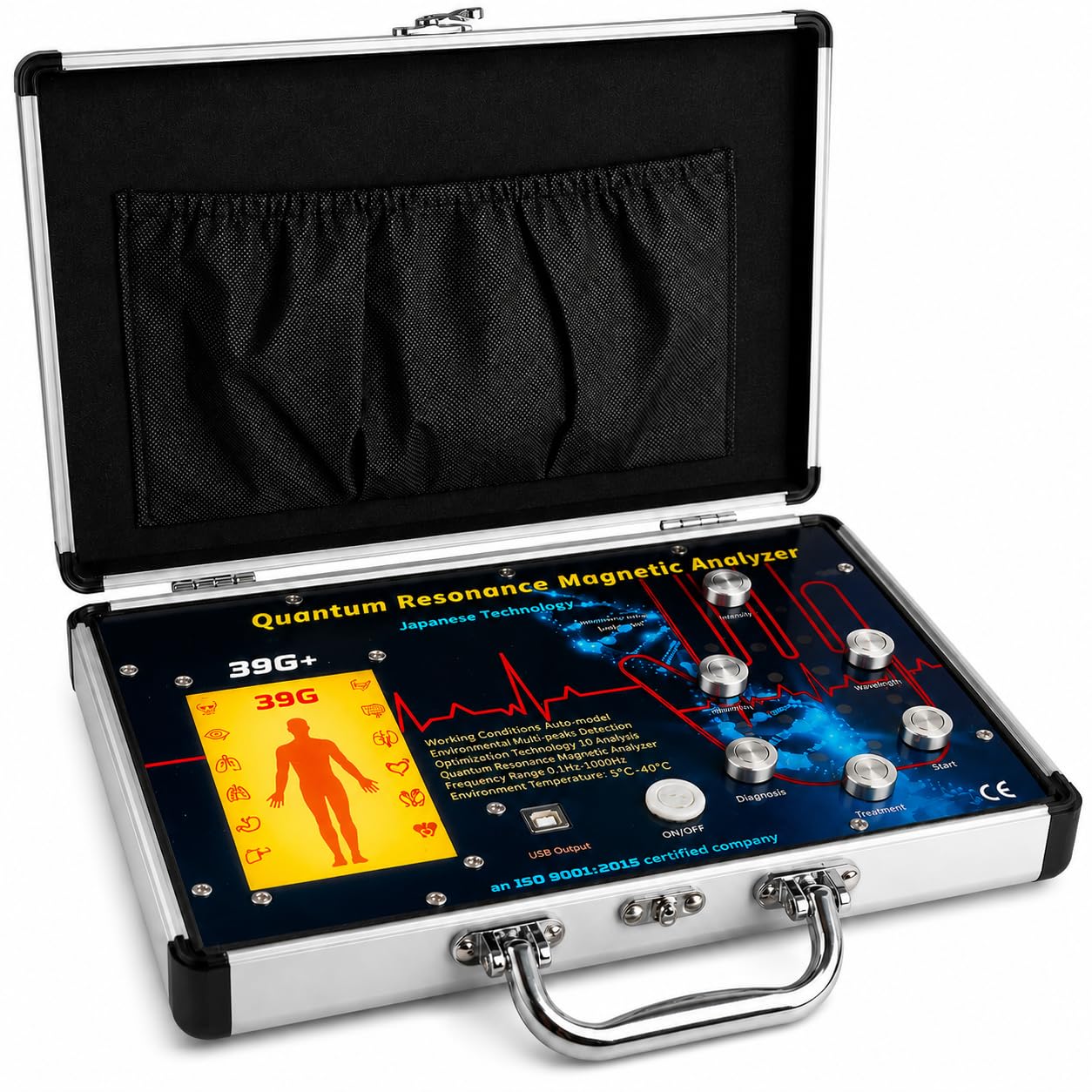 Quantum Resonance Magnetic Analyzer 39G+ Body Health Analyzer Machine | Digital Body Analysis Reports,39G+ Quantum Resonance Technology,USB Software Compatible,Suitable for Wellns Centers & Clinics-image-19