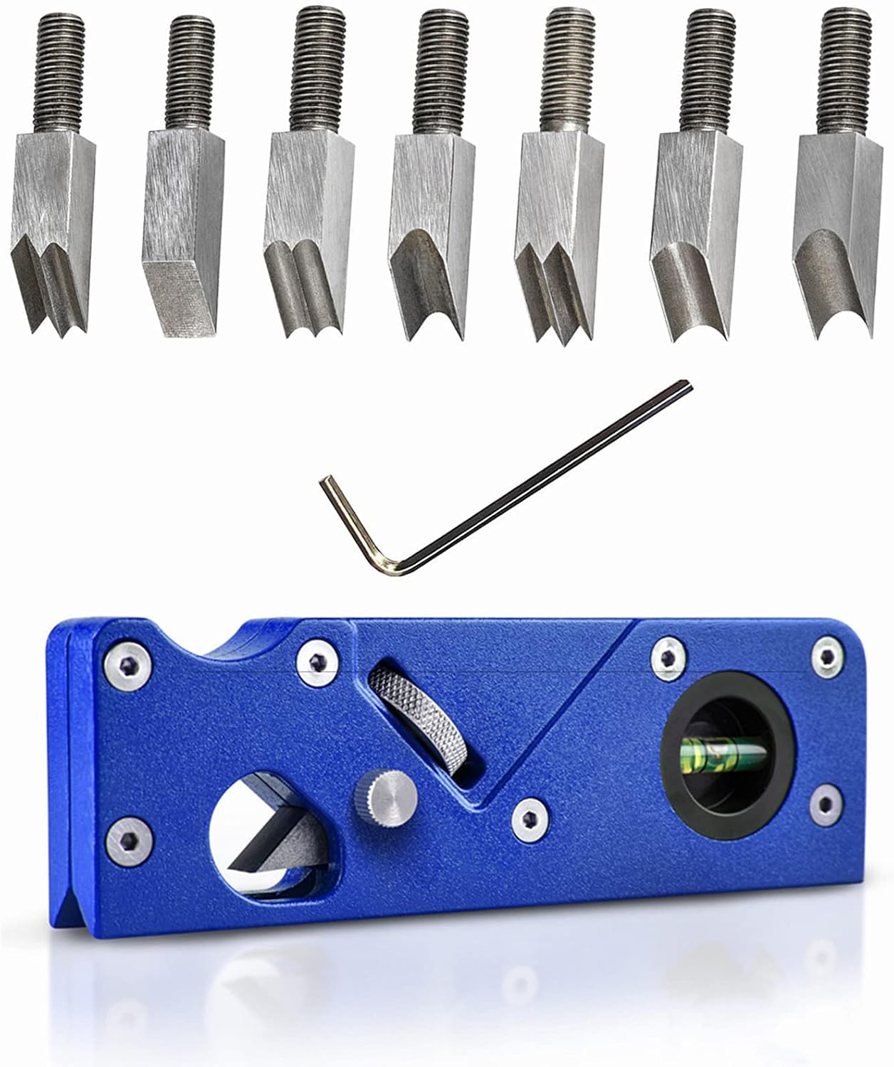 Buy Portable Chamfer Plane with 7 Types of Cutter Heads Hand Planer