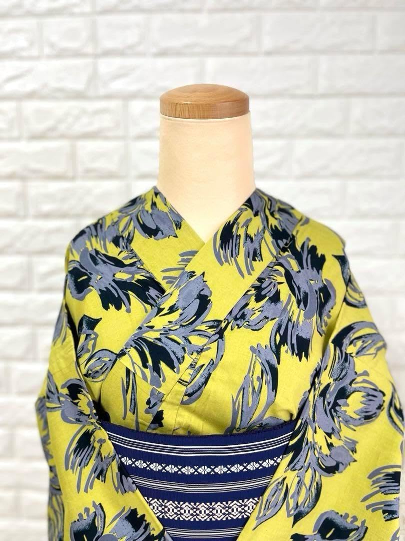 【新品未使用】しつけ付 浴衣 夏着物 単衣着物 木綿着物 トールサイズ 未使用 しつけ付 浴衣 夏着物 単衣着物 木綿着物 トールサイズ 綿紬