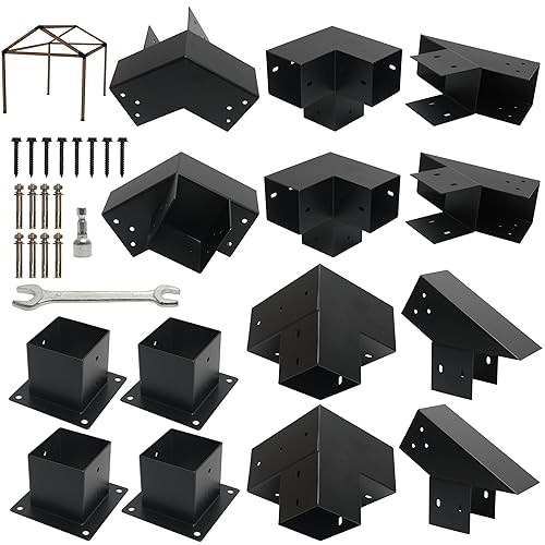 14 PCS 30° Slanted Pergola Kit for 4" x 4"