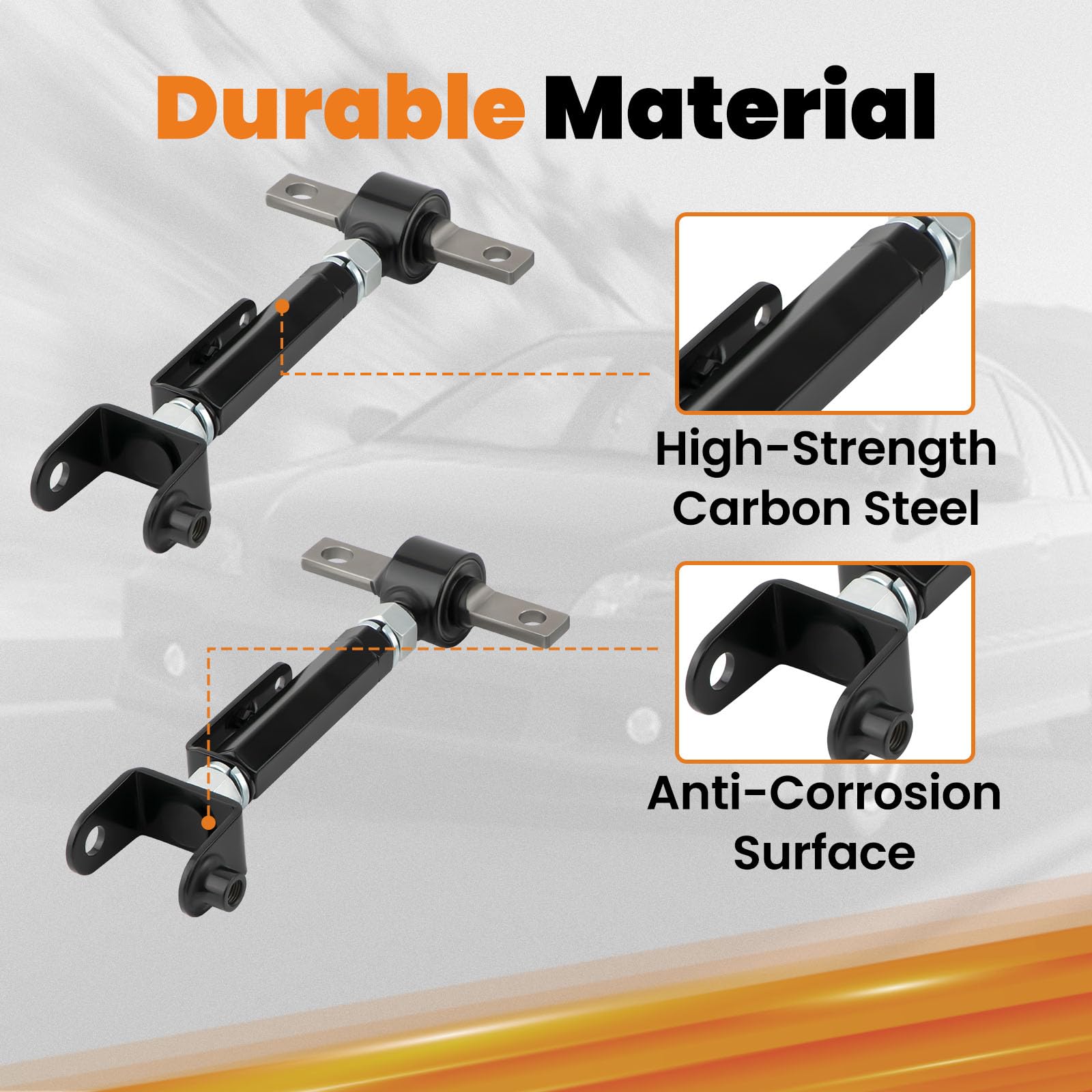 Rear Top Suspension Control Arm Adjustable Fits Civic/Acura RSX