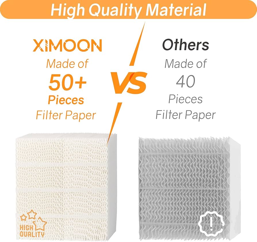 Humidifier wick types paper vs synthetic comparison