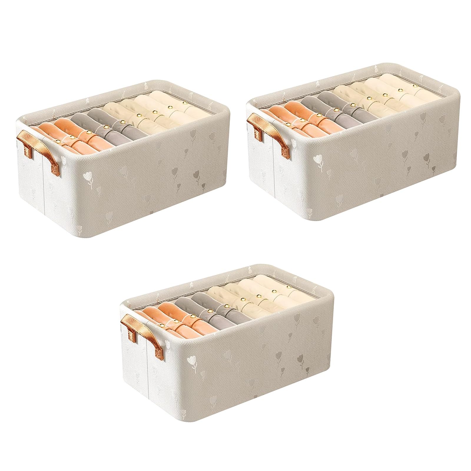 Organizador de cajones para Ropa Interior, Caja de Almacenamiento de Calcetines, Separador de Sujetadores, Armario y Ropa con estantes de Soporte para Vaqueros, Camisetas y Pantalones.