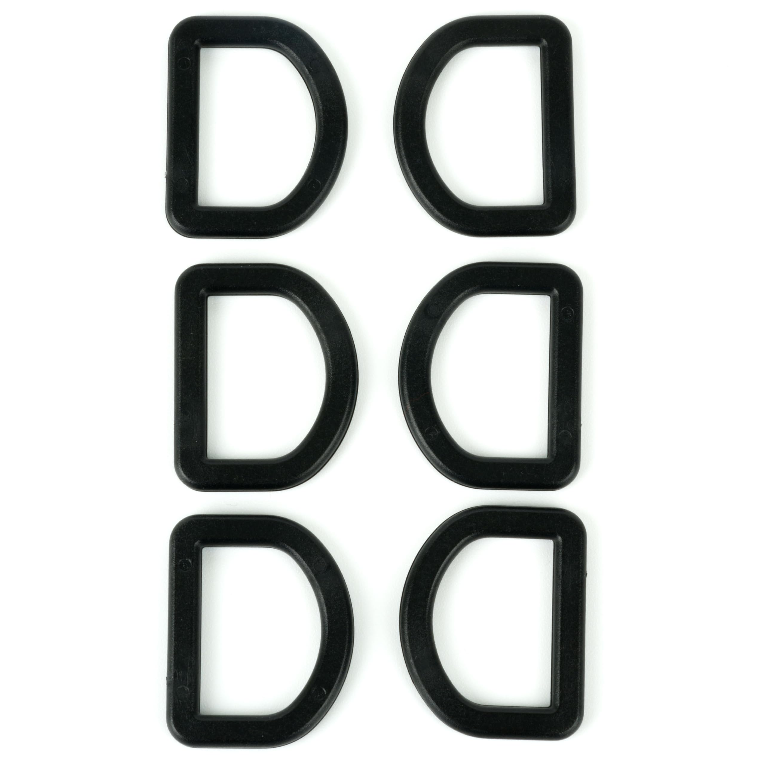 Country Brook Design - Black Plastic D-Rings (1 Inch, 100 Pack) - Image 4