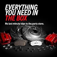 Vista 4 de Power Stop KC1857-36 Front Z36 Kit de freno de remolque y camión con pinzas