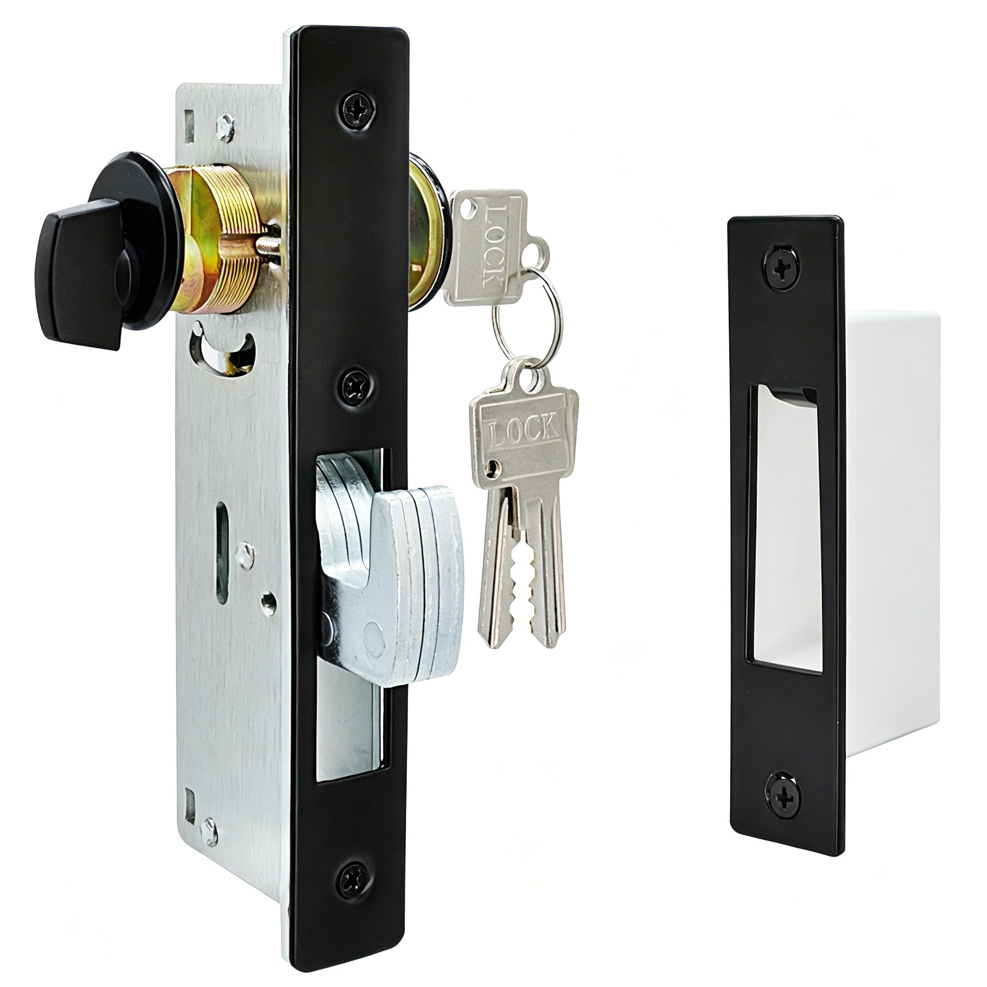Photo 1 of Storefront Door Lock, Key Cylinder Outside, Thumbturn Cylinder Inside