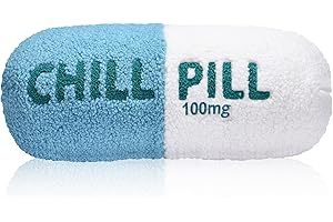 Chill Pill Pillow - Plush Pillow for a Chiller Room