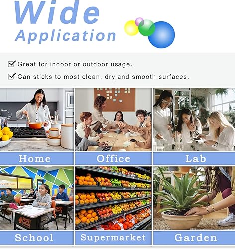 Miniatura 6 de UNOKA Cinta de etiquetas A45013 compatible con Dymo Black on White Label Maker Recambios de 12 pulgada x 23 pies 45013 S0720530, cintas de 0.472 in