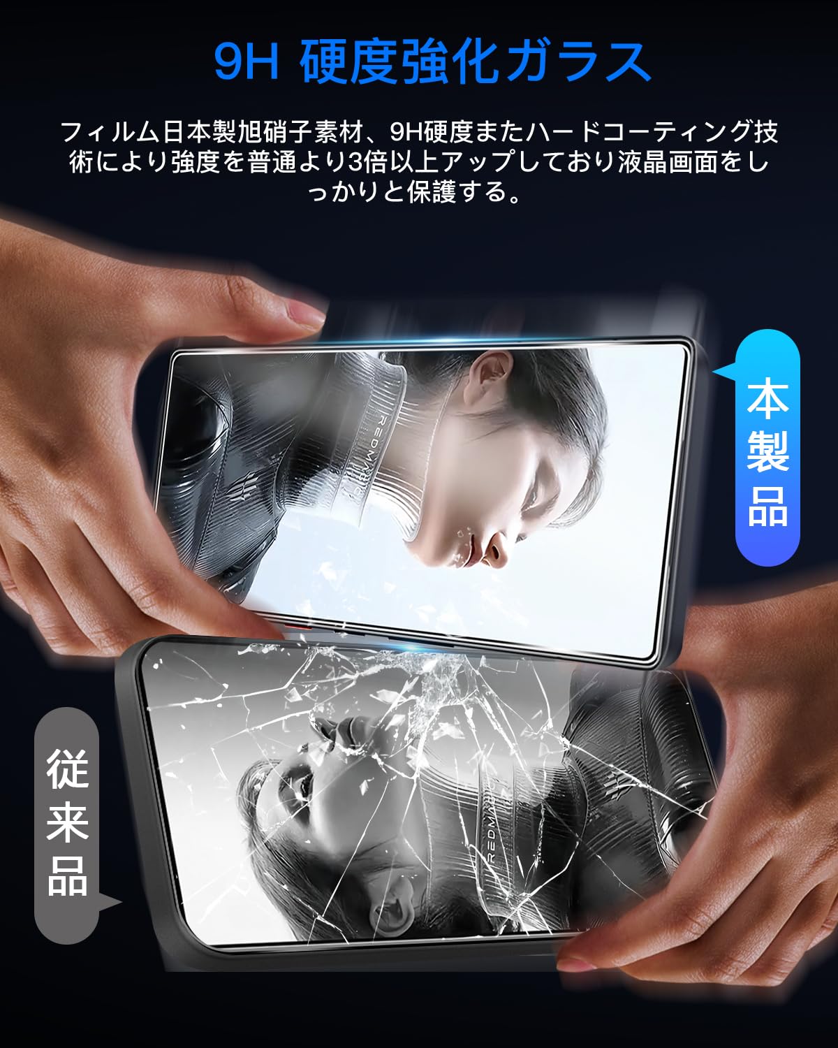 Amazon | 対応 REDMAGIC 11 Pro/11 Pro+ ガラスフィルム 日本旭硝子製