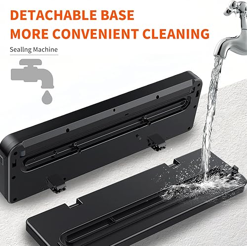 Miniatura 4 de Food Saver Vacuum Sealer Machine, Meat Vacuum Sealer for Food with Multiple Modes for Dry & Moist Food, Compact Vacuum Sealing System for Food