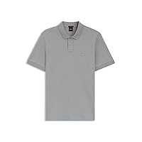 Boss Polo da Uomo, Silver 047