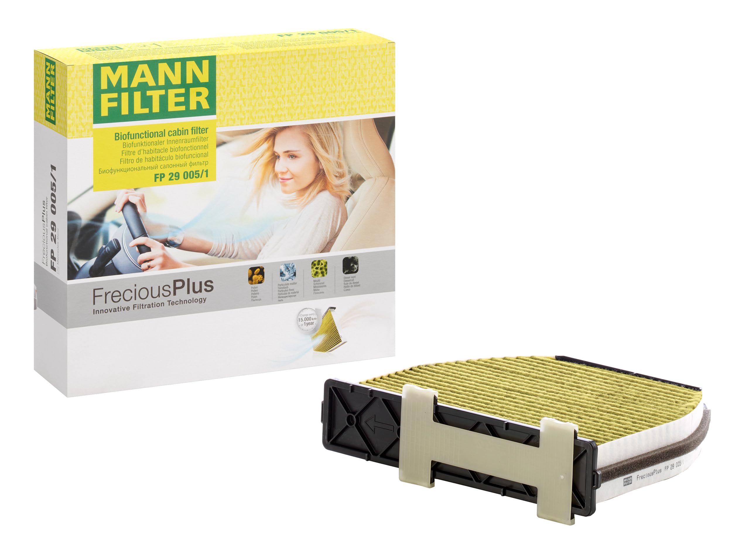 MANN-FILTER: Auswahl an Autofiltern