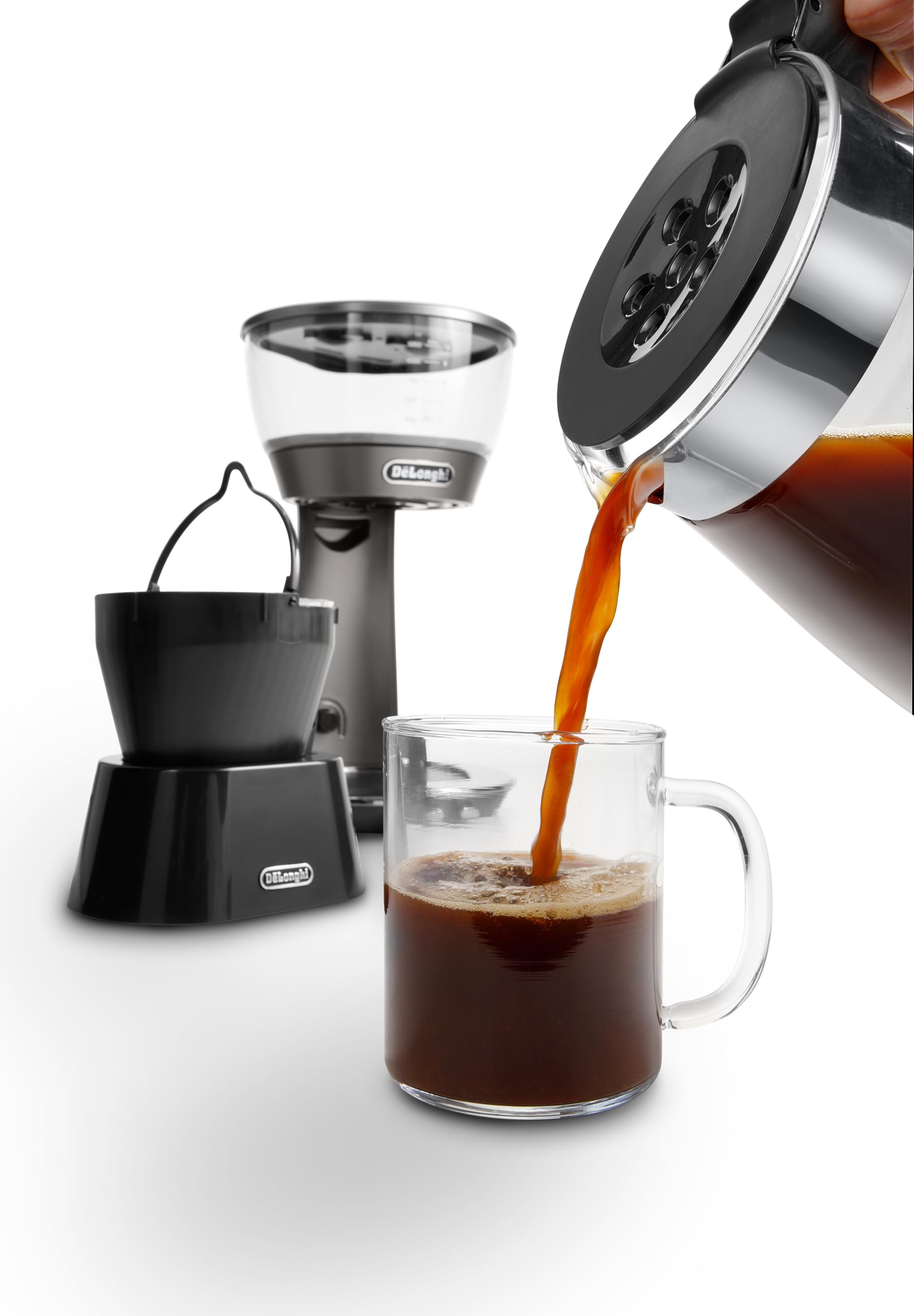 De'Longhi Clessidra Drip & Pour Over 10-cup Coffee Maker ICM17210