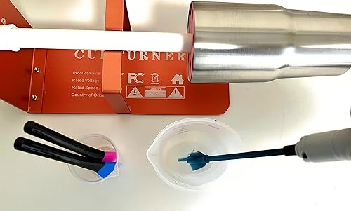 Miniatura 6 de 4 paletas mezcladoras de epoxi, 2 cepillos de silicona, mezclador de resina epoxi para taladro, mezclador de pintura, agitador de resina sin