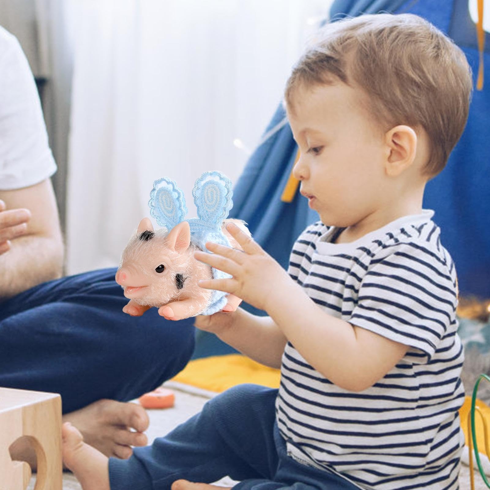 Giocattoli animali da bambino, suonare animali Piacili realistici | per infermieri per bambini, decorazioni per la casa divertenti, calze natalizie di compleanno per ragazzi ragazze