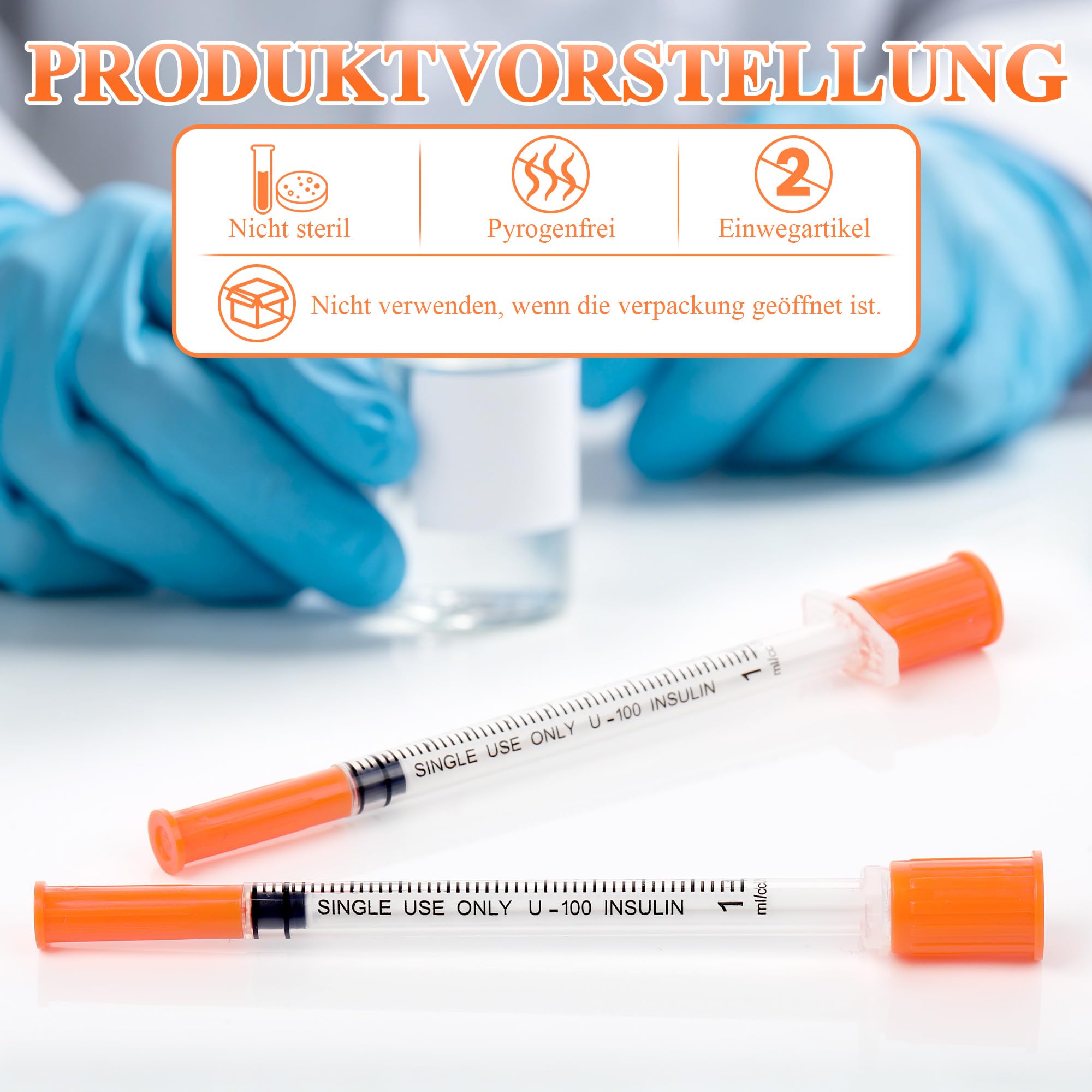 100 sztuk plastikowych tubek 1 ml, 31 g x 6 mm, strzykawka ze skalą do oddzielania płynów, pakowane pojedynczo, tworzywo sztuczne, uniwersalne narzędzia pomiarowe, akcesoria laboratoryjne do