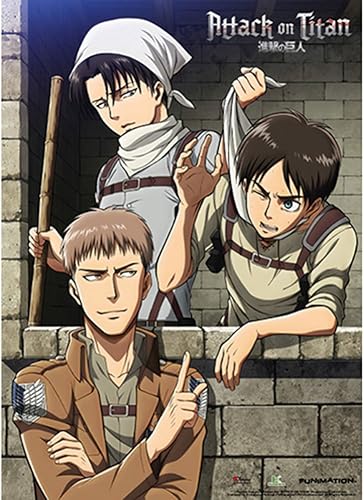 Great Eastern Entertainment Attack ON Titan-Clean UP Room Edición Especial WALLSCROLL