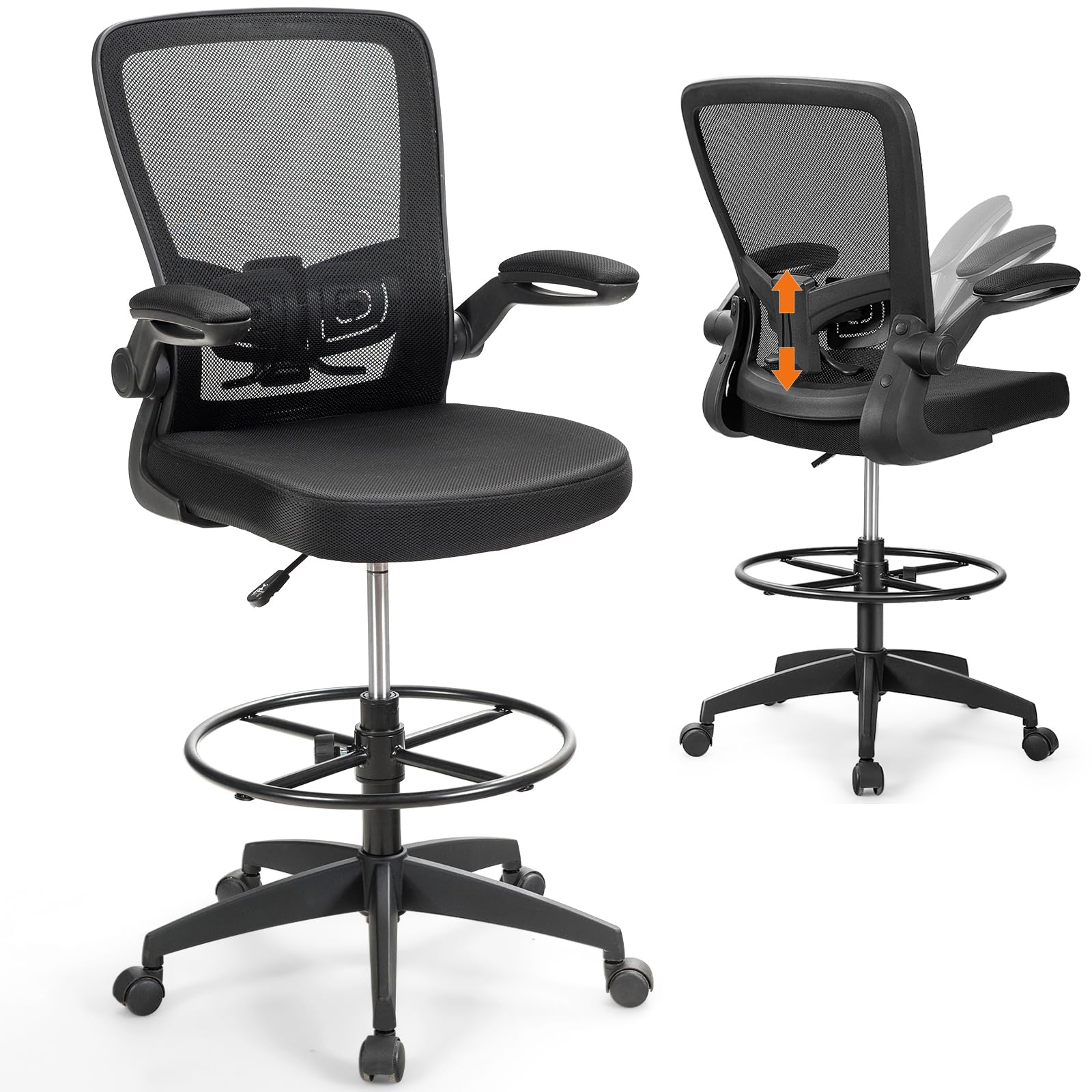 【地域限定送料込み】定価51,600円HRALEM CHAIR DENIM 2脚 LeisureMod Glen Office Chair Upholstered Cotton Mid Back