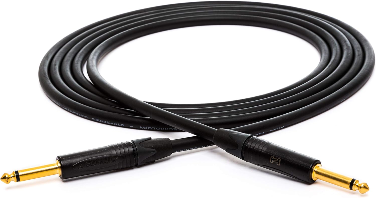 Hosa CGK-005 Edge Guitar Cable, Neutrik Straight to Same, 5 Feet