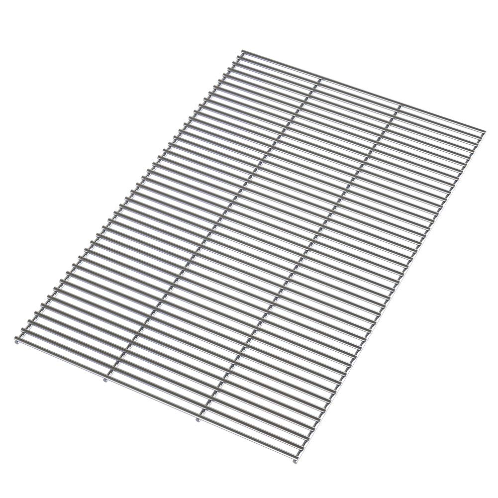 Warmiehomy Stainless Steel BBQ Grill Grate 70X44CM, Heavy Duty 5MM Outdoor Camping Picnic Barbecue Tool, Cutable, Reusable BBQ Grill Rack Wire Rack For Roasting, Cake Cooling, Baking