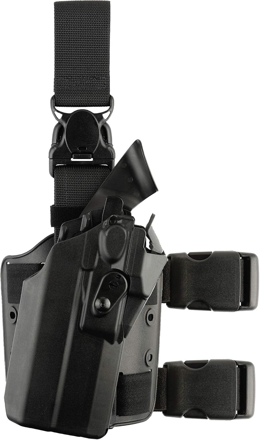Safariland 7355RDS ALS, Thigh Rig -Tactical Holster with Quick-Release Leg Strap, Right Hand