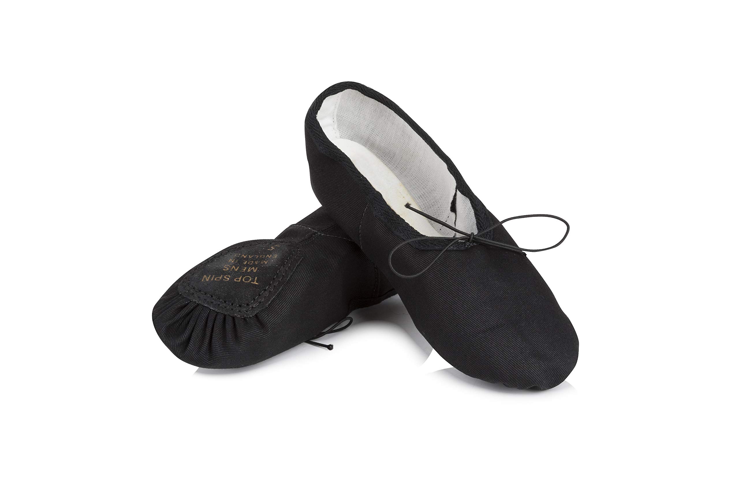 Freed of London Men's Ballet Dance Shoe, White, 6.5