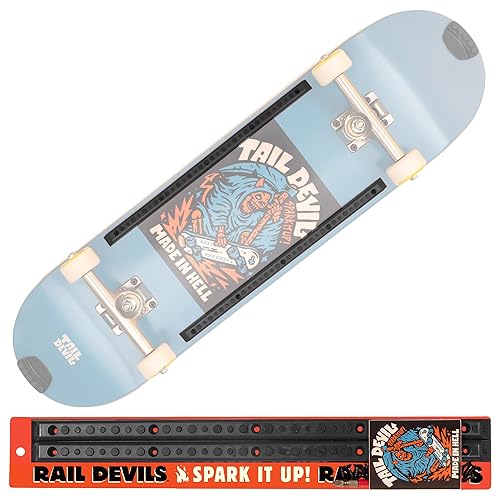 Rail Devils Sparking Skateboard Rails by Tail Devil | Skateboarding