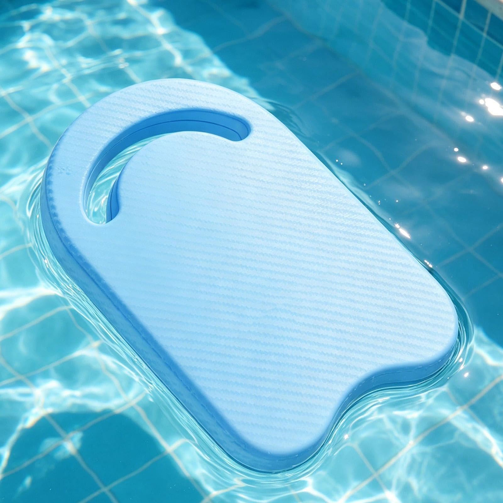 2 Pezzi Tavola da Nuoto Unisex con Manico Tavola da Allenamento Nuoto in Schiuma Eva Tavoletta da Nuoto A Forma di U Facile da Afferrare per Principianti Spiaggia Vacanza Esercizio