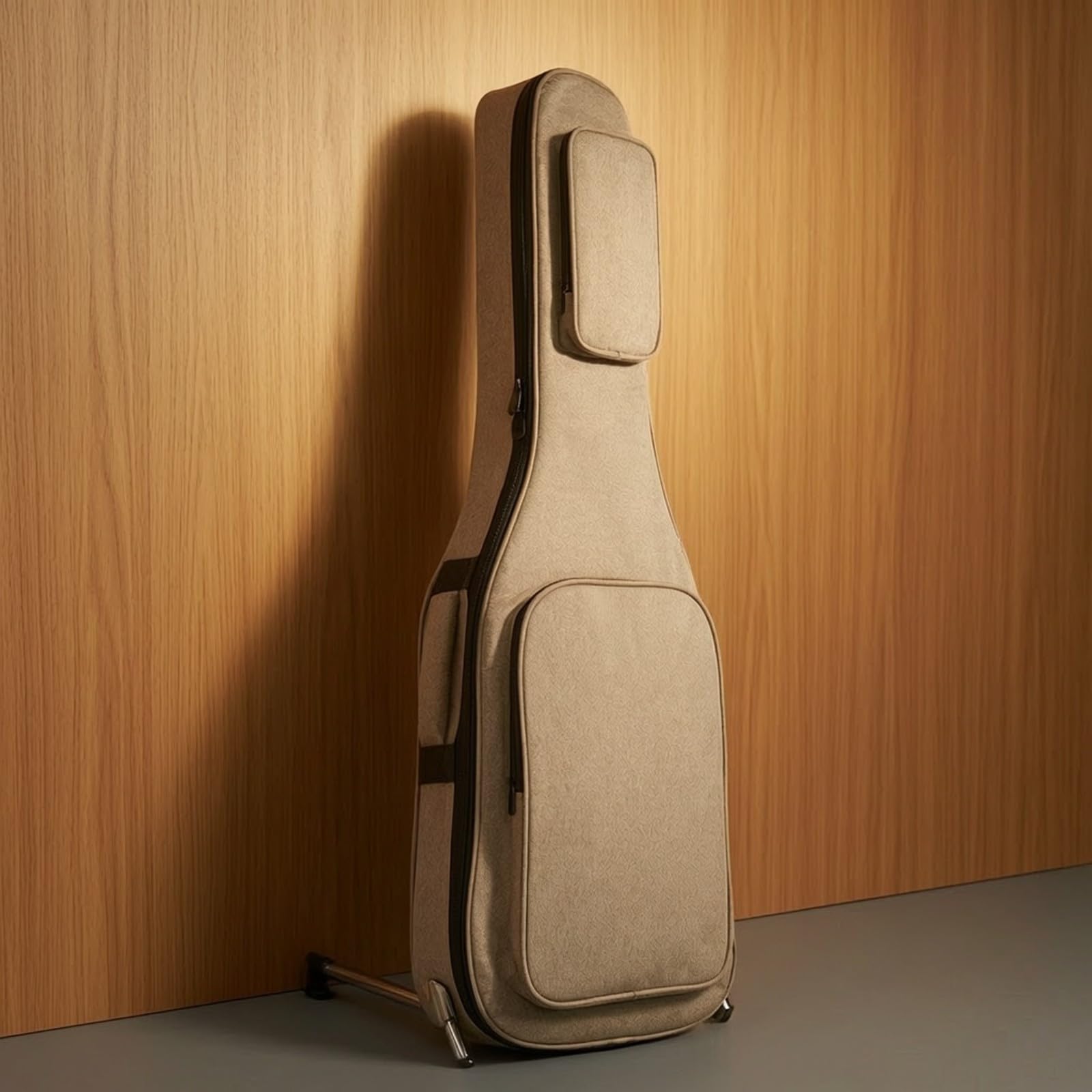 Gralara Weich Gitarren-Gitarrentasche mit | 15mm dicke Polsterung, E-Gitarren-Tasche, stoßfest, Gitarrentasche mit Halsauflage, für Proberaum, Aufnahmeort, Gitarristen,