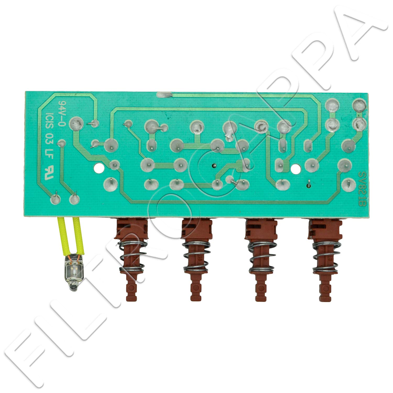 PULSANTIERA TASTIERA CON SCHEDA FABER ELECTROLUX ALNO 4270802 SV821 133.0017.064
