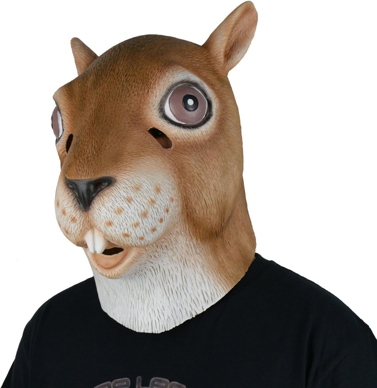 Latex Squirrel Mask Full Head Animal Mask