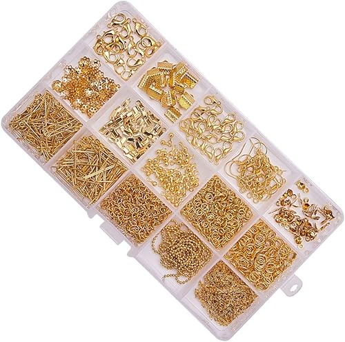 Miniatura 2 de TEHAUX 2 Conjuntos de Abrazaderas Bisuteria Materiales de Bisuteria Suministros Pendientes DIY Suministros Suministros Material de Joyería