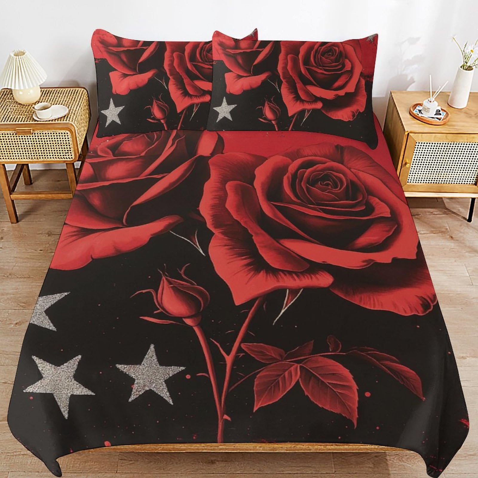 Parure de lit enfant 3 pièces housse de couette 200x200 cm microfibre zippée garçon fille