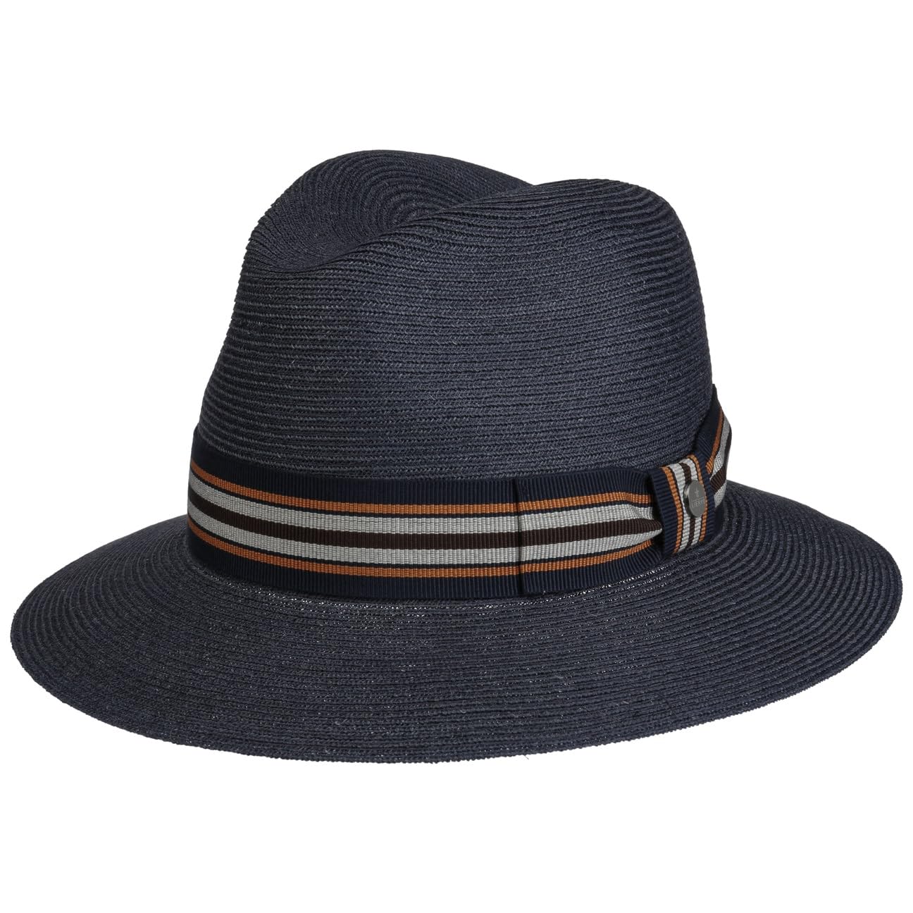 Lierys Sombrero de Cáñamo Vintello Traveller Hombre - Sol Verano Paja con Banda Grosgrain Primavera/Verano
