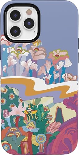 Vista 85 de Casely Funda para iPhone 12/12 Pro Compatible con MagSafe Funda de mármol negro